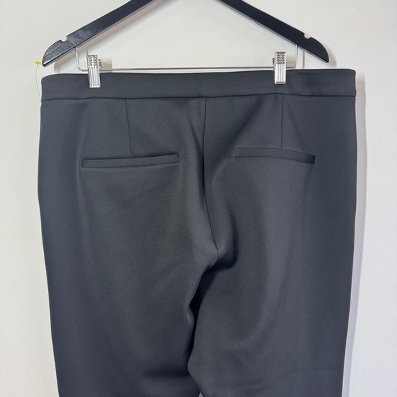 Good American Black Slim Fit Pants Women’s Stretch Workwear TrousersSize 18 - Picture 6 of 14